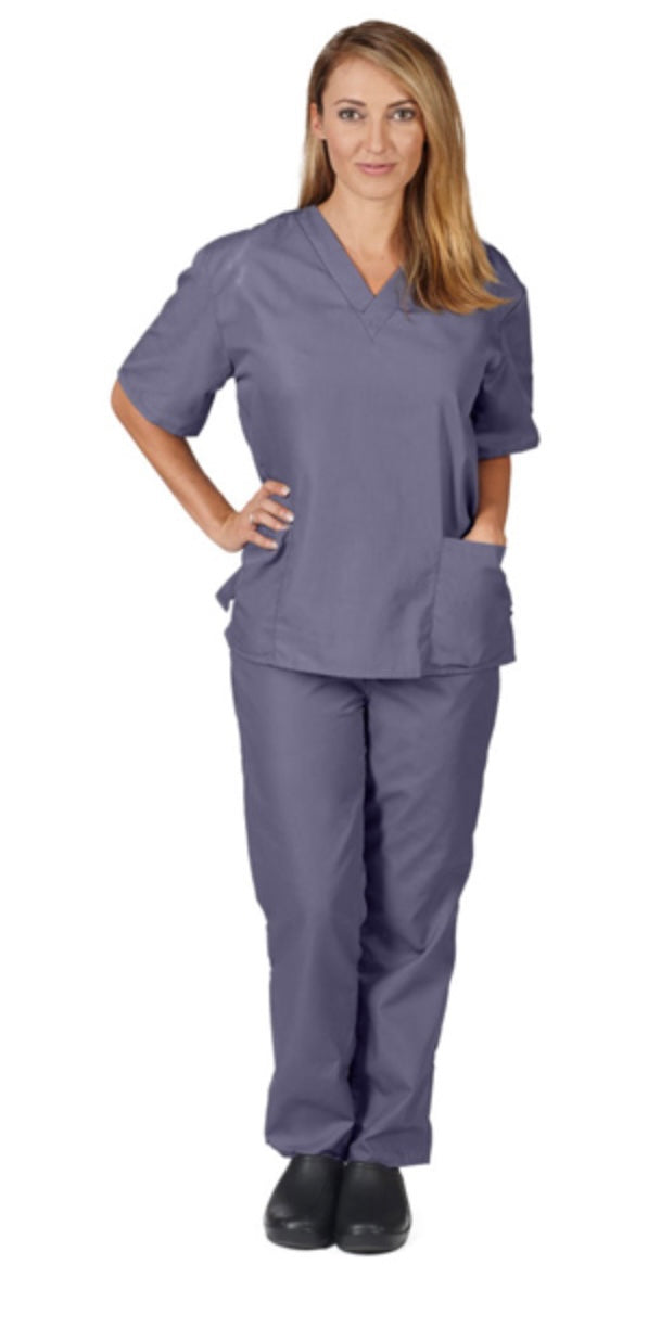 Charcoal Basic Scrub Set