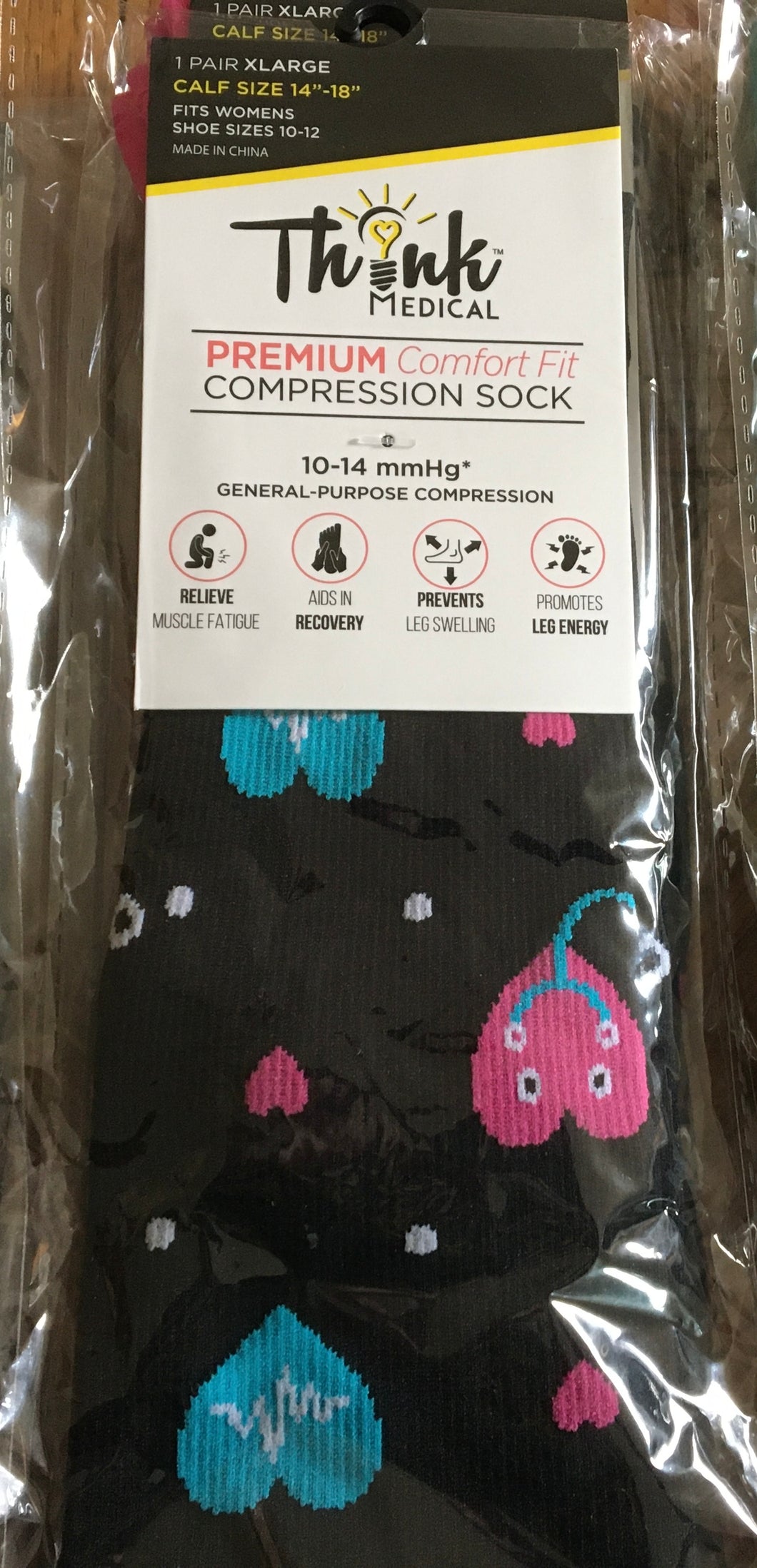 Hearts and telescope socks