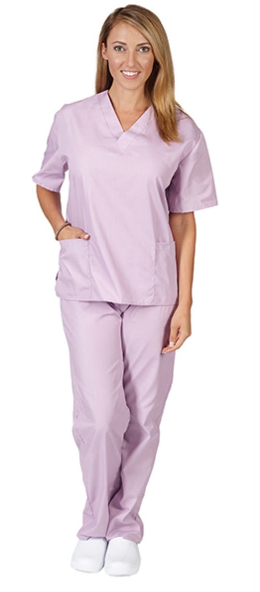 Lilac Basic Scrub Set