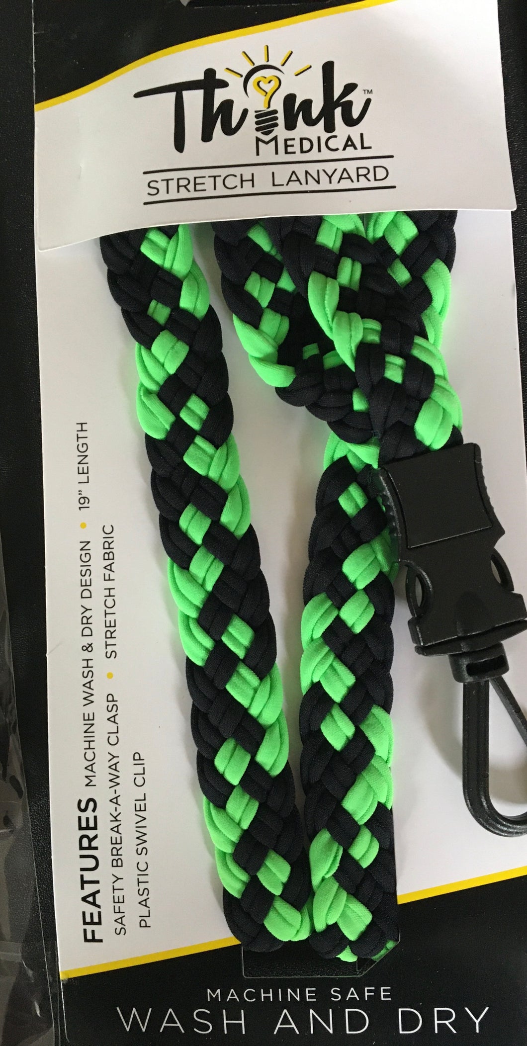 Black-green Lanyard