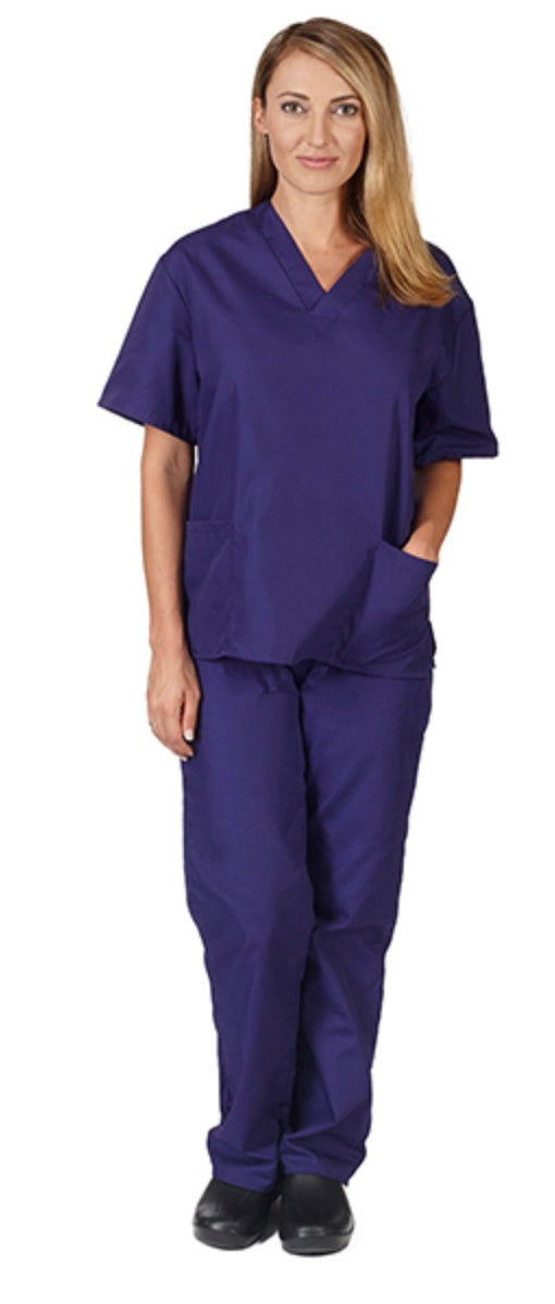 Purple Basic Scrub Set