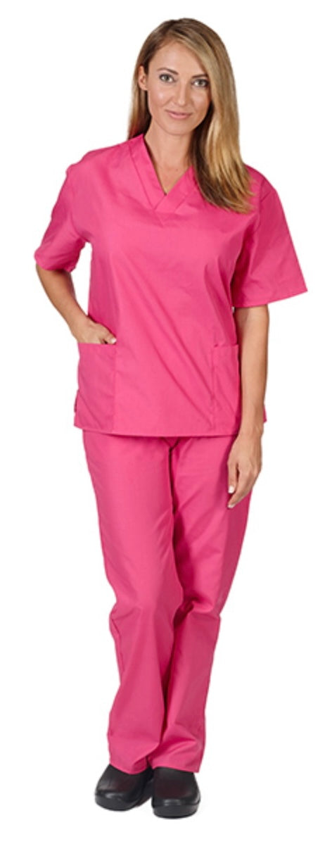 Hot Pink Scrub Basic Set