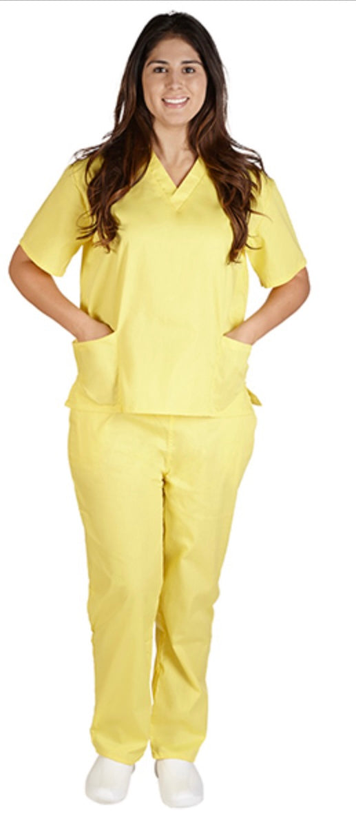 Yellow Scrub Basic Set